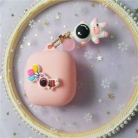 【CC】 Silicone Earphone With Chain Buds Live/Buds Bluetooth Headphone Cover