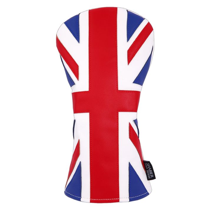 ยูเนี่ยนแจ็คซีรีส์ออกแบบธงหนัง-pu-สหราชอาณาจักรอังกฤษเวลส์สกอตแลนด์กอล์ฟไดร์เวอร์ปก