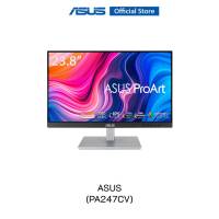 ASUS ProArt Display PA247CV Professional Monitor – จอมอนิเตอร์ 23.8-inch, IPS, Full HD 1920 x 1080,100% sRGB, 100% Rec. 709, Color Accuracy ΔE 2,Calman Verified, USB-C, DisplayPort Daisy-chaining,ProArt Preset, ProArt Palette,Ergonomic Stand