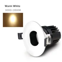 【Worth-Buy】 7W 10W 12W จุดหยุดพักไฟดาวน์ไลท์ Led หรี่แสงได้ห้องนั่งเล่นในที่ร่มทางเดินห้องนอนผนังเครื่องซักผ้า (7W)