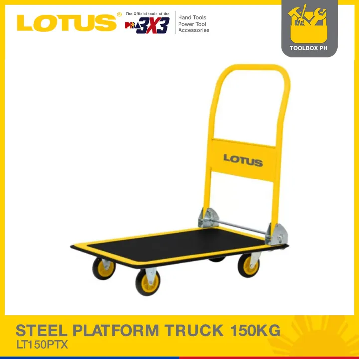 Lotus Toolbox Steel Platform Truck 150KG LT150PTX Lazada PH