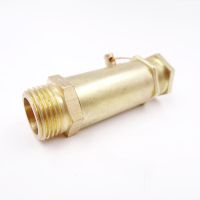 1/4 quot; BSP Male Thread 10KG 1MPA 145PSI Brass Safety Release Valve Pressure Relief Regulator For Air Compressor