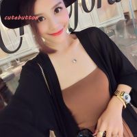 [cutebutton] Korean College wind lazy loose sunscreen cardigan Summer y Chiffon Cardigan