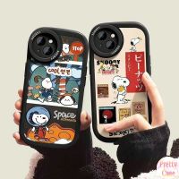 {On1ine 3C ดิจิตัล} เคสทรงรีใหญ่นุ่มสำหรับ Samsung Galaxy A03 A03S A10S A13 A50 A50S A30S A51 A52 A21S A70 A31 A20S A71 A72 A32 A33 5กรัม4G Motif พื้นที่สุนัขน่ารัก