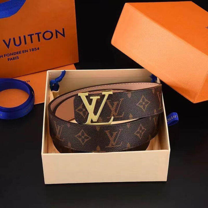 Luxury Mall 1921 【With Gift Box】LV Classic Style Louis Vuittons Belt