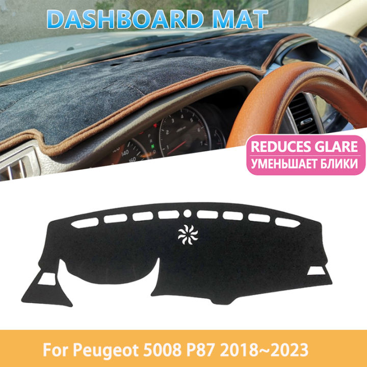 Dashboard Cover Dash Board Mat Car Pad for Peugeot 5008 P87 2018 2019 2020  2021 2023 Sunshade Anti-dirty Rug Auto Accessories Lazada PH