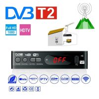 DVR T2 Wifi Usb2.0 Full-HD 1080P Dvb-T2จูนเนอร์ช่องทีวี HDMI-Compatatatellite ตัวรับทีวีจูนเนอร์ Dvb T2ในตัวและคู่มือ