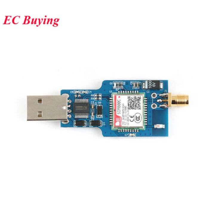 usb-to-gsm-module-quad-band-gsm-gprs-sim800c-sim800-module-for-wireless-ble-module-sms-messaging-with-antenna