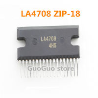 2ชิ้นซิป LA4708-18 LA4708N ZIP18วงจรรวมชิปพาวเวอร์แอมป์เครื่องเสียงใหม่ดั้งเดิม