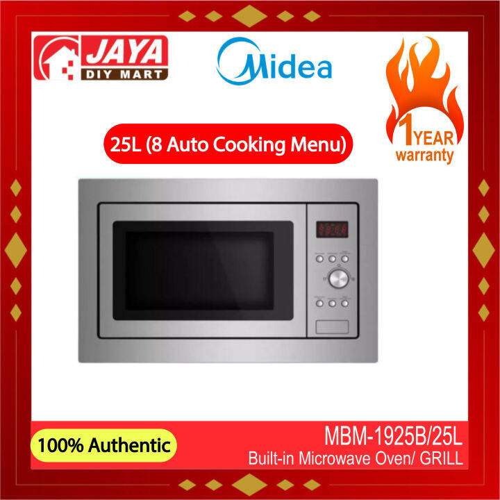 MIDEA BUILD IN MICROWAVEMBM 1925B JAYA DIY MART Lazada