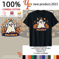 เสื้อยืดพิมพ์ลาย Pumpkin Devil สำหรับผู้ชาย มี 13 สี