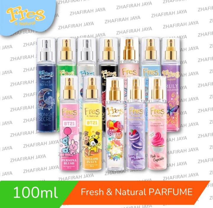 Fresh & Natural Spray Cologne Body Mist 100ml Cologne Fresh & Natural