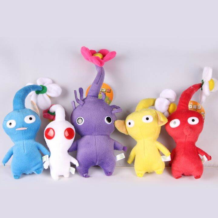 aeozad-pikmin-stuffed-for-kids-bud-e-doll-brinquedo-dos-desenhos-animados-para-meninos-meninas-presente-de-anivers-rio-5-pcs-set