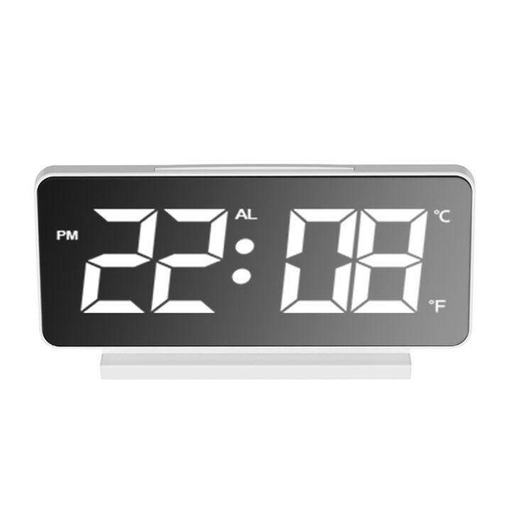 LED Digital Alarm Clock,Large Number,Bold Digit,Snooze,Adjustable
