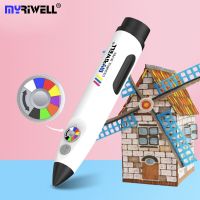 myriwell Original 3D Pen Latest Technology 3D Printing Pen DIY Drawing Pencil Toys for Kids Christmas Birthday Gift