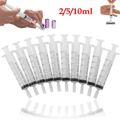 【JH】 2/5/10ml Plastic Syringe Perfume Dispenser for Refill Quantitative Dispensing Tools