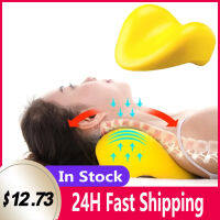 Neck Massage Pillow Massager Cushion Relax For Neck Headrest Body Sleep C-Rest Neck Cervical Shoulder Pain Relief Tool