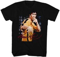 2023 A E Designs Bruce Lee Shirt Yellow Suit Cotton T-shirt for Men and Women Tee Shirts Adults Tshirts