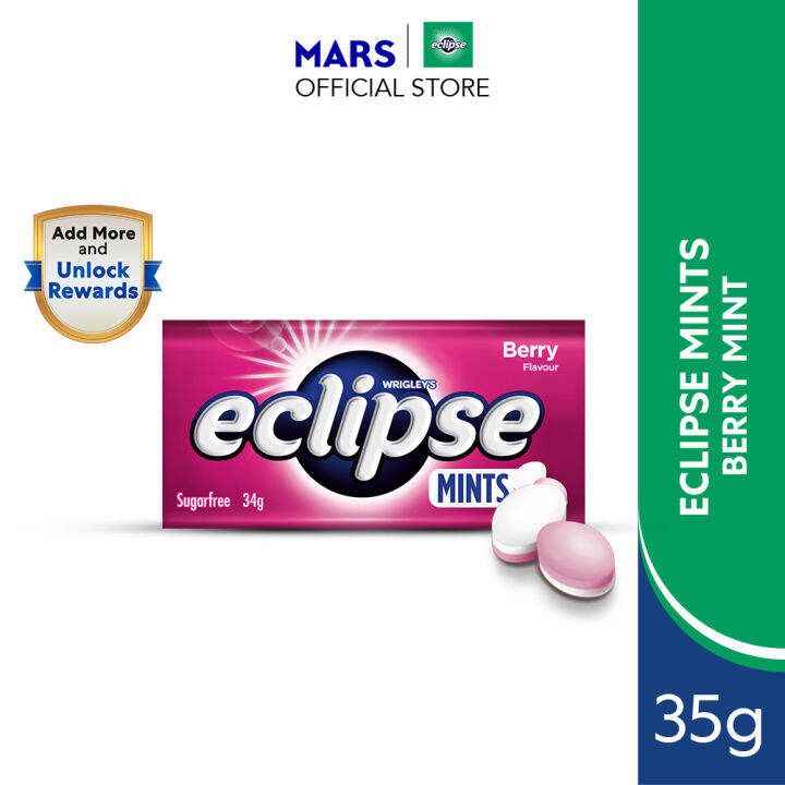 Eclipse Mints Berry Mint Tins 35g Candy / Sugar Free Lazada