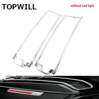 Motorcycle Saddlebags Lid Rack Top Rail Guard Chrome For Harley Touring Road King Road Electra Street Glide FLHR FLHTC 2014-Up