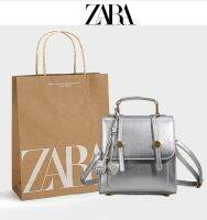 Zara○ กระเป๋าในช่วงฤดูร้อนของ2023กระเป๋าผู้เดินทางกระเป๋าสตรีรุ่นใหม่ความรู้สึกอาวุโสไหล่เอียงถุงผู้หญิง BaoChao ถุง