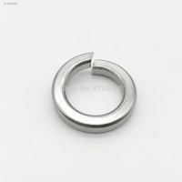 ✺✓✣ 1/50/100pcs GB93 A2 304 Stainless Steel Spring Split Lock Washer Elastic Gasket M1.6 M2 M2.5 M3 M4 M5 M6 M8 M10 M12 M16 M20 M24