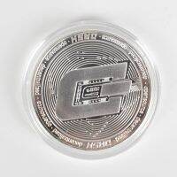 【Hot demand】 ราคาถูก Bitcoin Bit Cryptocurrency BTC Ripple Metal พร้อมเปลือกพลาสติก