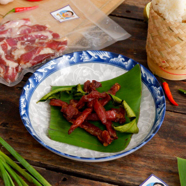 หมูแดดเดียว-ตากแห้ง-70-ยังไม่ทอด-สูตรเด็ด-สด-สะอาด-อร่อย-ไม่เหนียว