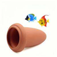 【CW】Fish Breeding Cone Ceramic Spawning Barrels Fish Tank Reproduction Ornament Live Hide Ornament Aquarium Decoration Accessories