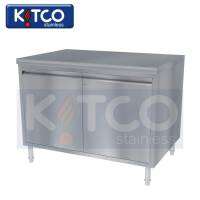 ตู้เตรียม ประตูเปิด ไม่มีการ์ดหลัง - Kitco Stainless