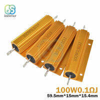 Bela2023ots100W 0.1~100K Aluminum Metal Shell Case Wirewound Resistor 0.1 0.5 1 1.5 2 3 4 6 8 10 12 15 20 22 30 33 50 100 1K ohm