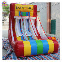 Hot sale inflatable sport game, inflatable basketball hoop game