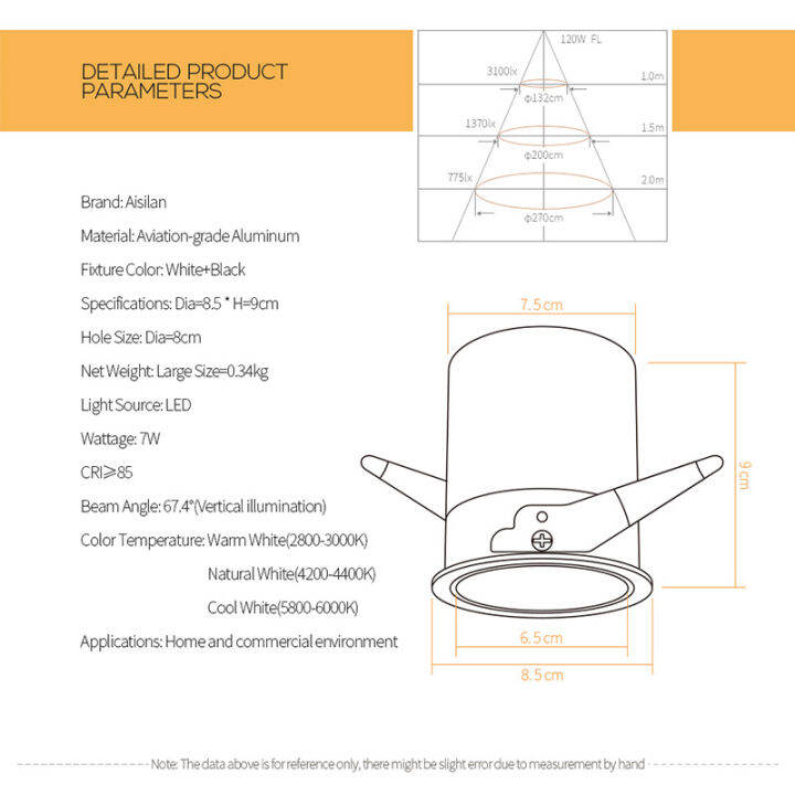 aisilan-round-black-recessed-led-nordic-downlight-angle-built-in-led-lamp-spot-light-ac90-260v-7w-for-indoor-lighting