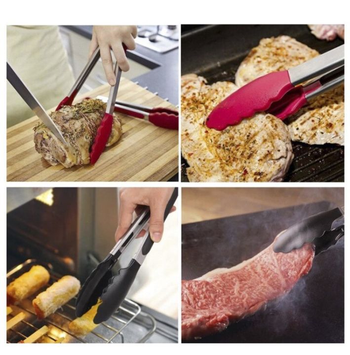 7-9-12-silicone-bbq-grilling-tong-salad-bread-serving-tong-non-stick-kitchen-barbecue-grilling-cooking-tong