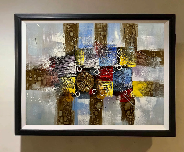 Abstract Oil Painting Wall Decor Lazada PH