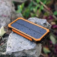 28000mAh Solar Charger Power Bank เพาเวอร์แบงค์ แบตสำรอง พลังงานแสงอาทิตย์ ชาร์จได้ทั้งไฟบ้านและแสงอาทิตย์ Solar Power Bank