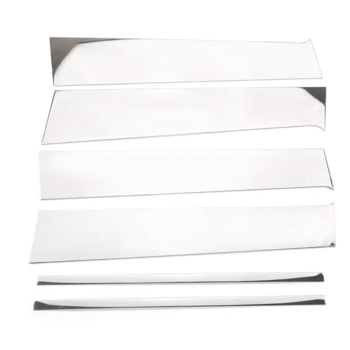 For Toyota Hilux 20152021 Car Mirror Effect Car Window Pillar Cover