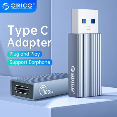 ORICO อะแดปเตอร์สำหรับ Macbook,อะแดปเตอร์3.1อะแดปเตอร์ USB สายเคเบิลตัวเมีย10Gbps เครื่องชาร์จยูเอสบีหัวส่งสัญญาณสำหรับ Macbook เชื่อมต่อ OTG