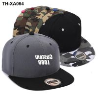 Making the logo hat of pure camouflage plate flat along baseball cap joker street skateboarding hip-hop summer men and women