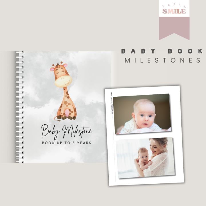 Baby Book Milestones 15 years old Lazada PH