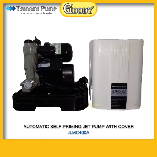 TSUNAMI PUMP . JLMC400A AUTOMATIC SELFPRIMING JET PUMP WITH COVER