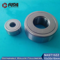 NAST10ZZ Roller Followers Bearing 10*30*16Mm (1 PC ) Separable Type With Side Plates NAST10UUR Bearings