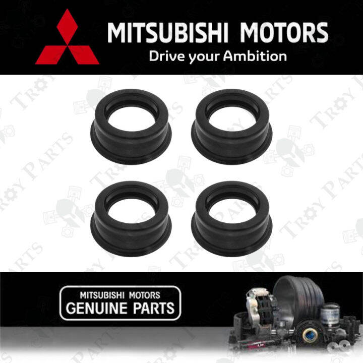 (4pc) Original Mitsubishi Spark Plug O Ring Seal MD162076 for Proton