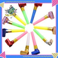 【Free Gift】Blowing Dragon Whistle Toys Creative Children Party Supplies Retractable Roll Whistle For Birthday Christmas Party