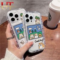 สำหรับ Apple Iphone 15 Pro Max Iphone 15 Plus สบู่สุนัขรูปการ์ตูนน่ารักเคสนิ่มใส่โทรศัพท์แมวและ TPU ฝาหลังป้องกันการกระแทกแพ็คทั้งหมด