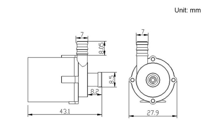 sr160b-ปั๊มไฟฟ้ากระแสตรงแบบไร้แปรงถ่าน12v-ขนาดเล็กพลังงานแสงอาทิตย์ตู้ปลาน้ำพุปั๊มน้ำแบบจุ่มชุดน้ำทำความเย็นคอมพิวเตอร์-usb