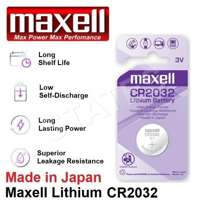 格安新品 maxell CR2032 1BS