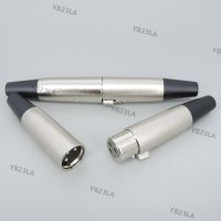 Metal XLR 3Pin Male Female Jack Plug Solder Adapter Connector for Music Desk Speaker Audio Microphone Mic Cable Terminals a1 YB23