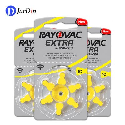 【CW】 RAYOVAC Zinc Air 60 Performance Hearing Aid Batteries 10A 10 PR70 Battery Shipping