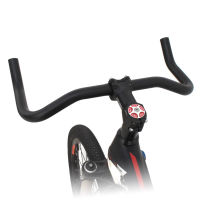 Bike Bullhorn Handlebar Aluminum Alloy 25.4mm 390mm Bicycle Handlebar for Fixed Gear Bike Road Bike